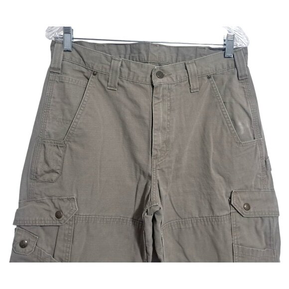 Carhartt Relaxed Fit Ripstop Cargo Pants Mens SZ 33/30 Work Pants Streetwear - Picture 3 of 11